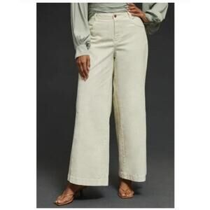 Anthropologie Pilcro "The Gwen Wide leg" Corduroy Pants, Size 31